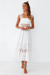 Eugenia Maxi Dress White